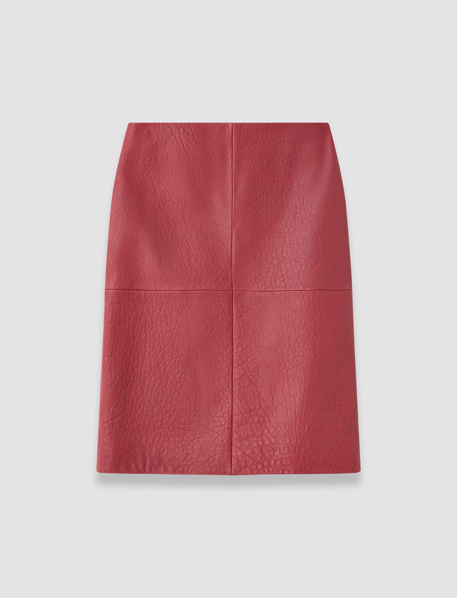 pink-shroff-pebble-leather-skirt-JOSEPH