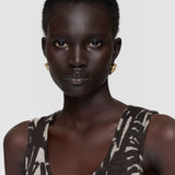 Multicolour Silla Cashair Jacquard Top - Joseph