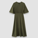 Silsila Crepe de Soie Silk ドレス 