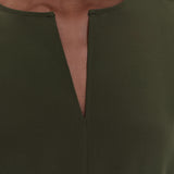 Green Silsila Crepe de Soie Silk Dress - Joseph