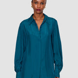 Blouse Sina en soie rayée 