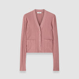 Cardigan Sinai en maille plissée 