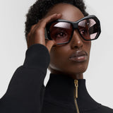 Black Slima Butterfly Sunglasses - Joseph