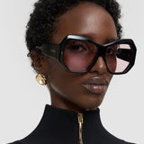 Black Slima Butterfly Sunglasses - Joseph