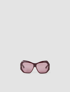 Burgandy Slima Sunglasses - Joseph
