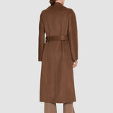 Brown Spencer Double Face Cashmere Coat - Joseph