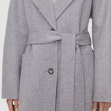 Gray Spencer Double Face Cashmere Coat - Joseph