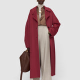 Pink Spencer Double Face Cashmere Coat - Joseph
