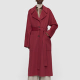 Pink Spencer Double Face Cashmere Coat - Joseph