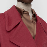 Pink Spencer Double Face Cashmere Coat - Joseph