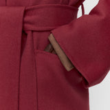 Pink Spencer Double Face Cashmere Coat - Joseph