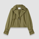 Green Suber Light Cotton Jacket - Joseph