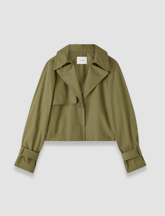 Green Suber Light Cotton Jacket - Joseph