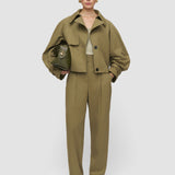 Green Suber Light Cotton Jacket - Joseph