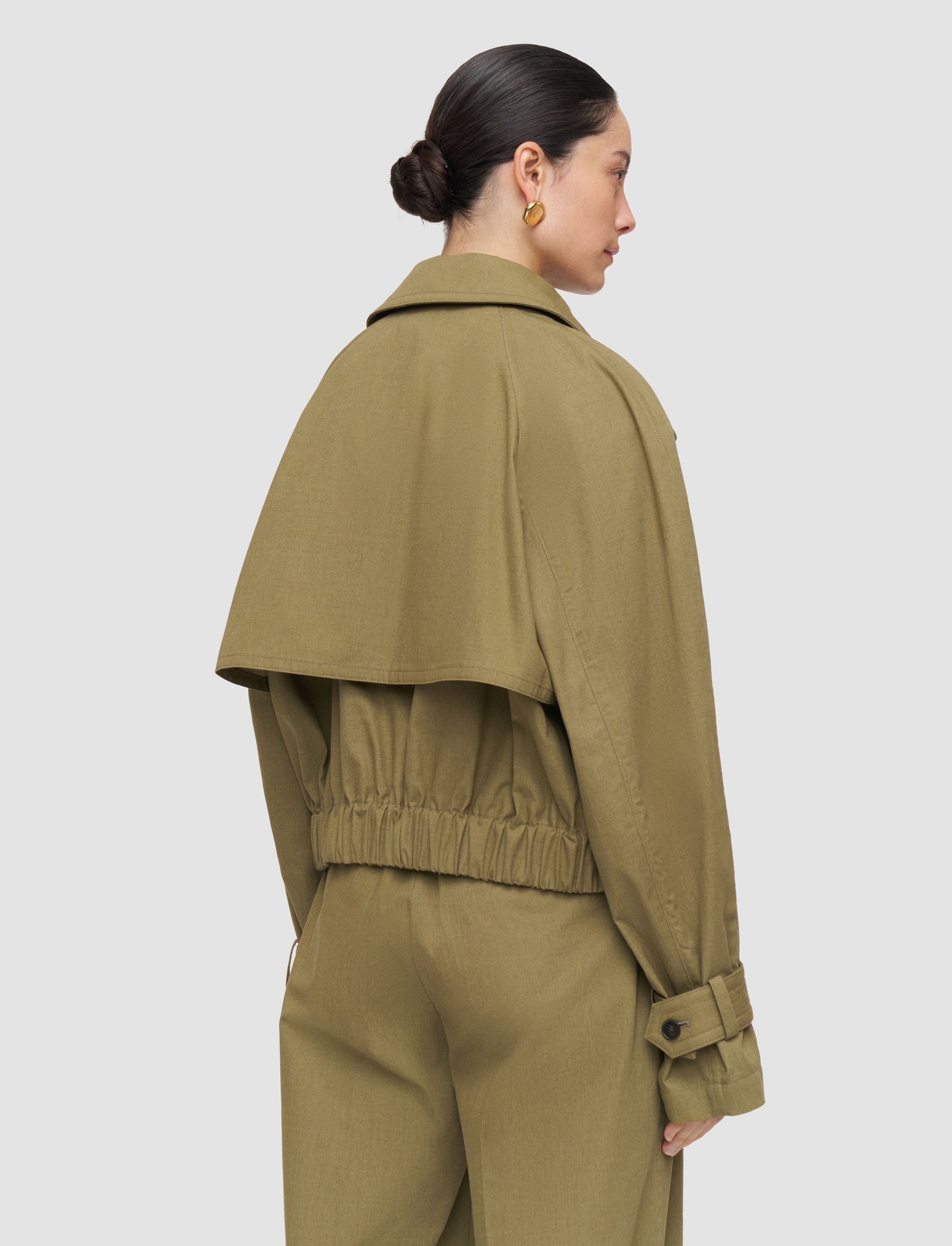 green-suber-light-cotton-jacket-JOSEPH