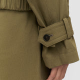 Green Suber Light Cotton Jacket - Joseph