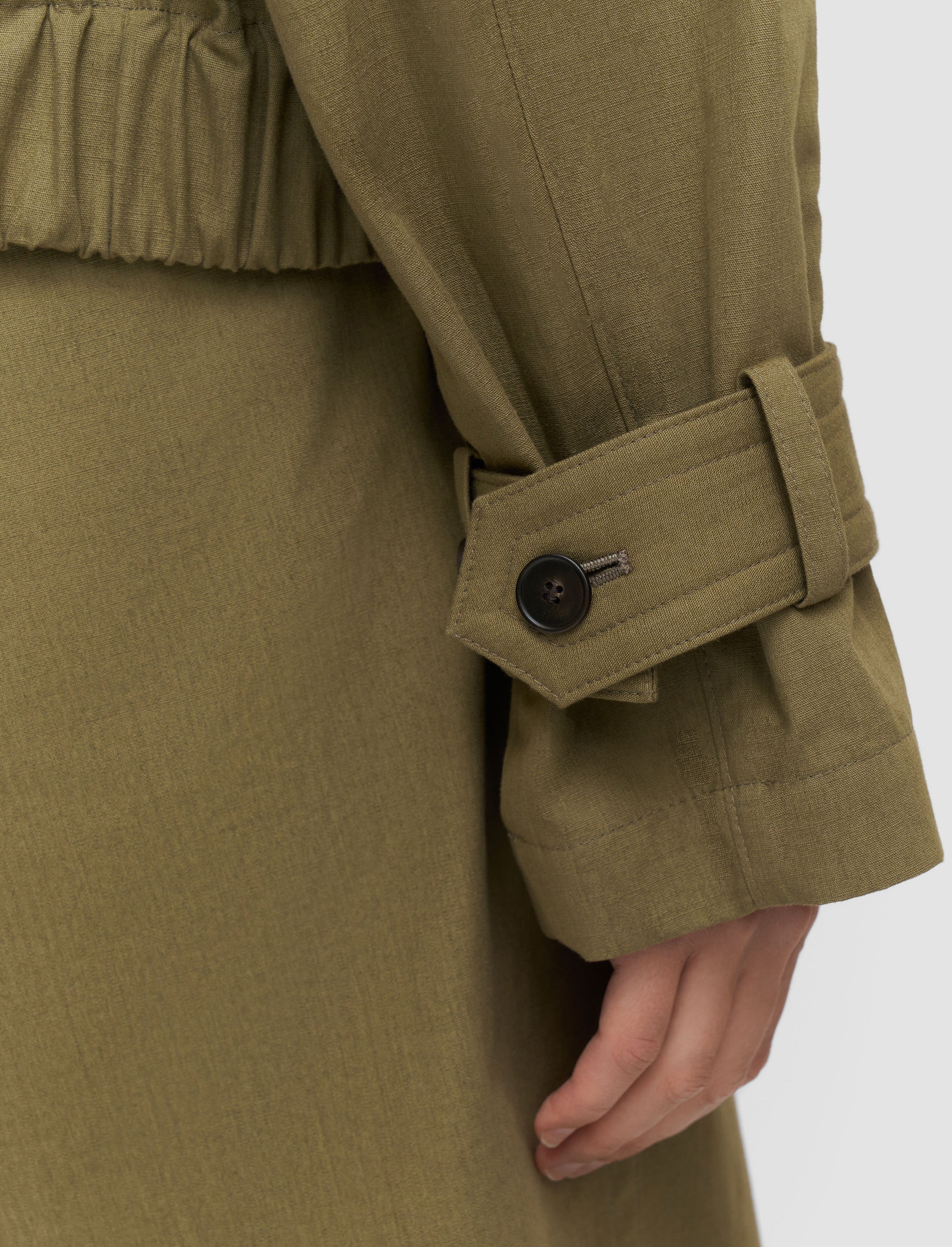 green-suber-light-cotton-jacket-JOSEPH