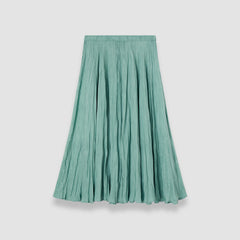 Blue Sully Habotai Silk Skirt - Joseph