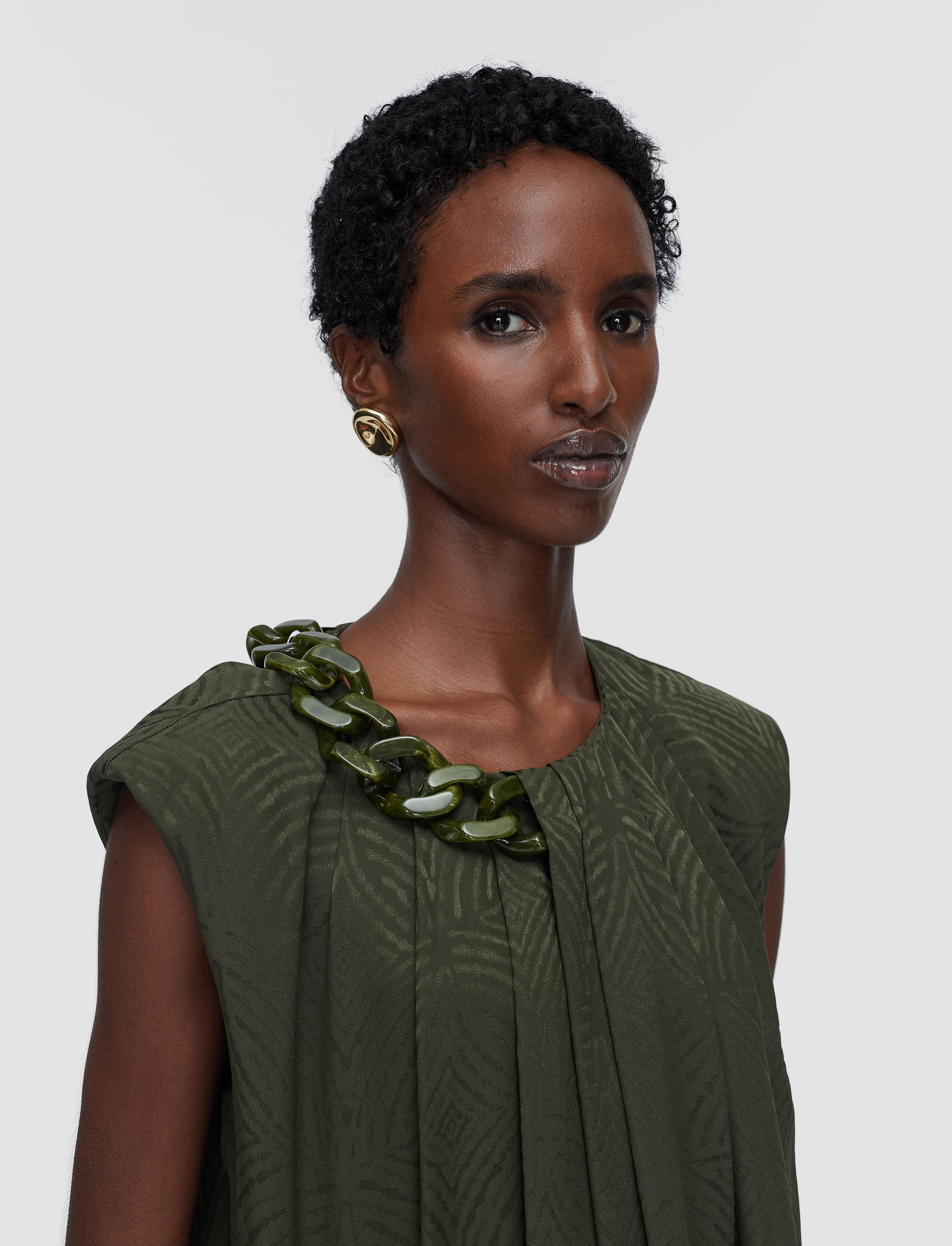 green-taddart-jacquard-silk-top-JOSEPH