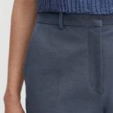 Blue Tafira Gabardine Stretch Trousers - Joseph