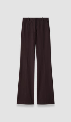 Purple Tafira Gabardine Stretch Trousers - Joseph