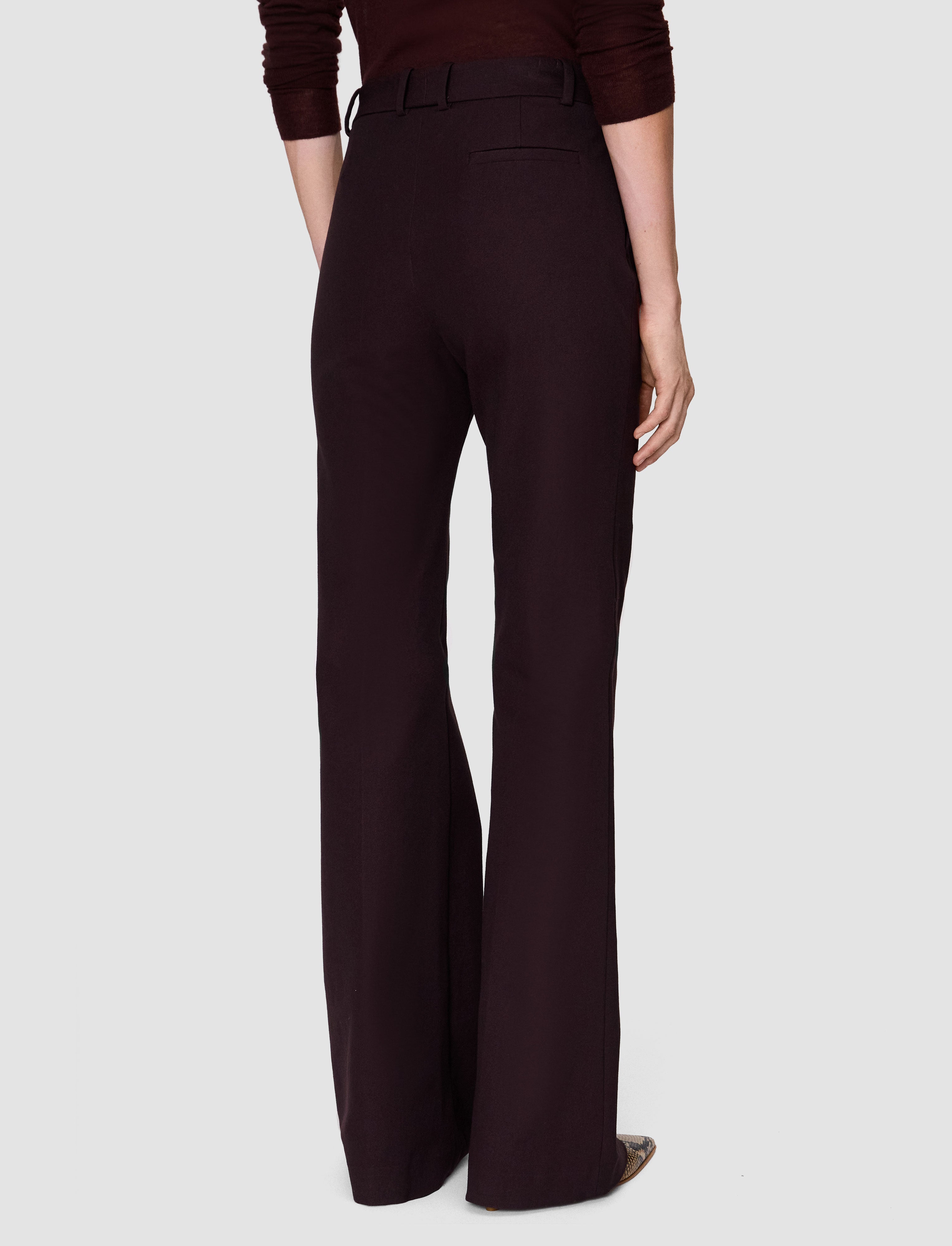 purple-tafira-gabardine-stretch-trousers-JOSEPH