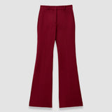 Red Tafira Gabardine Stretch Trousers - Joseph