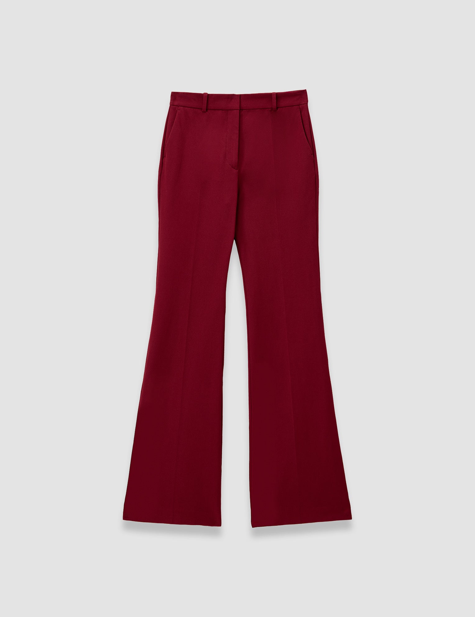 Red Tafira Gabardine Stretch Trousers - Joseph