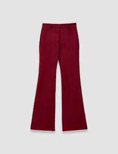 Red Tafira Gabardine Stretch Trousers - Joseph