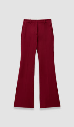 Red Tafira Gabardine Stretch Trousers - Joseph