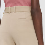 Beige Tafira Gabrdine Stretch Trousers - Joseph