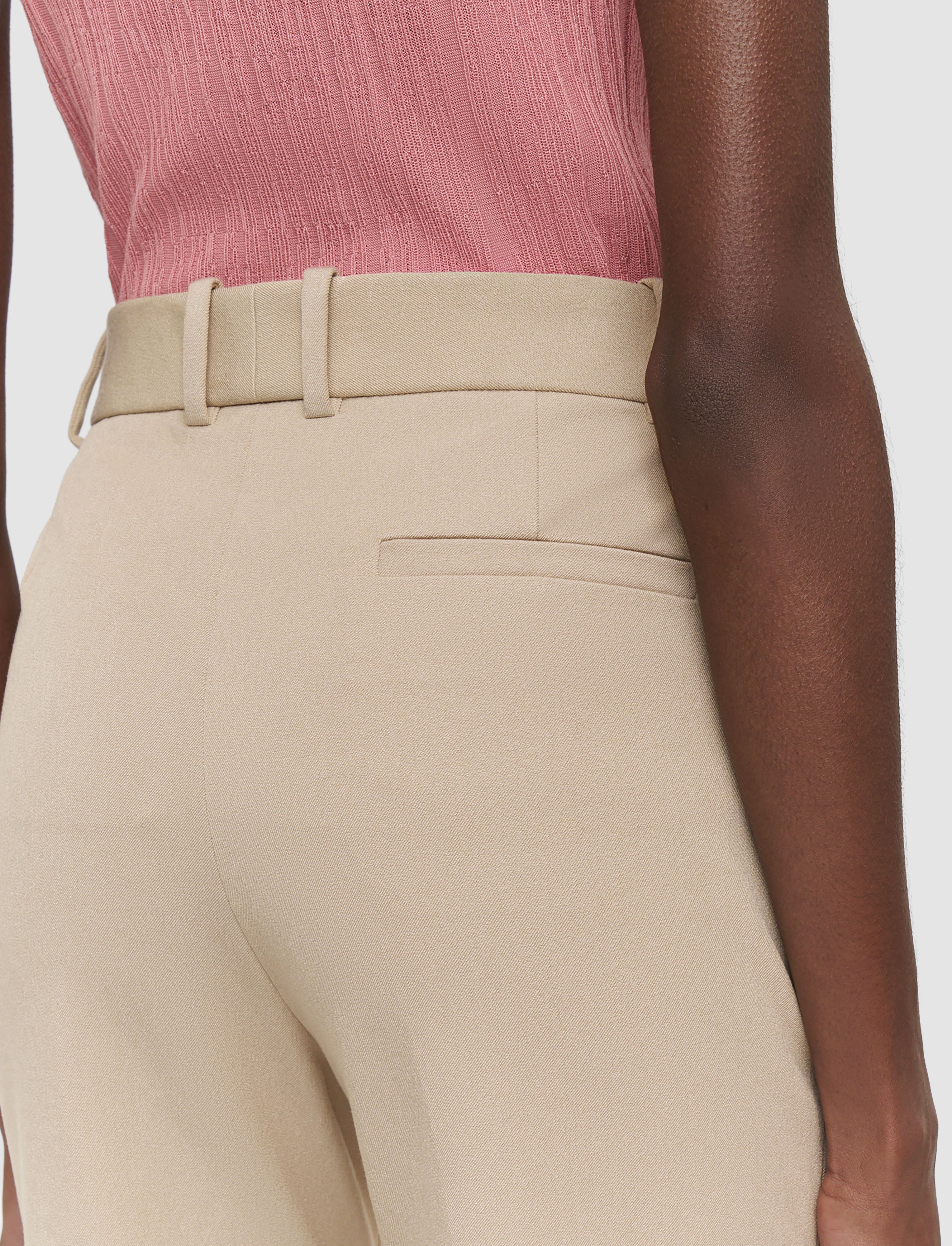 beige-tafira-gabardine-stretch-trousers-JOSEPH