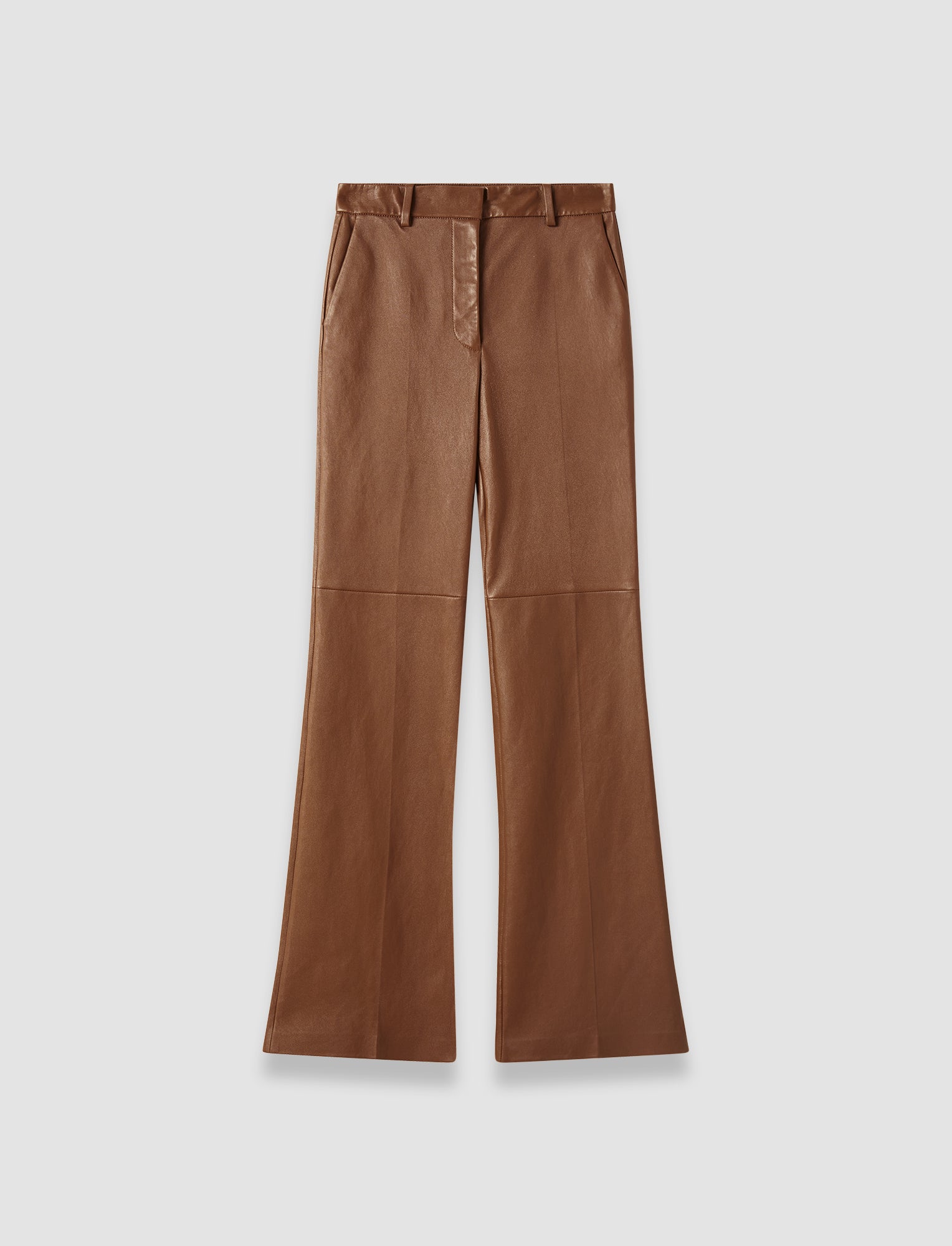 brown-tafira-leather-stretch-trousers-JOSEPH