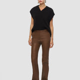 Tafira Leather Stretch Trousers