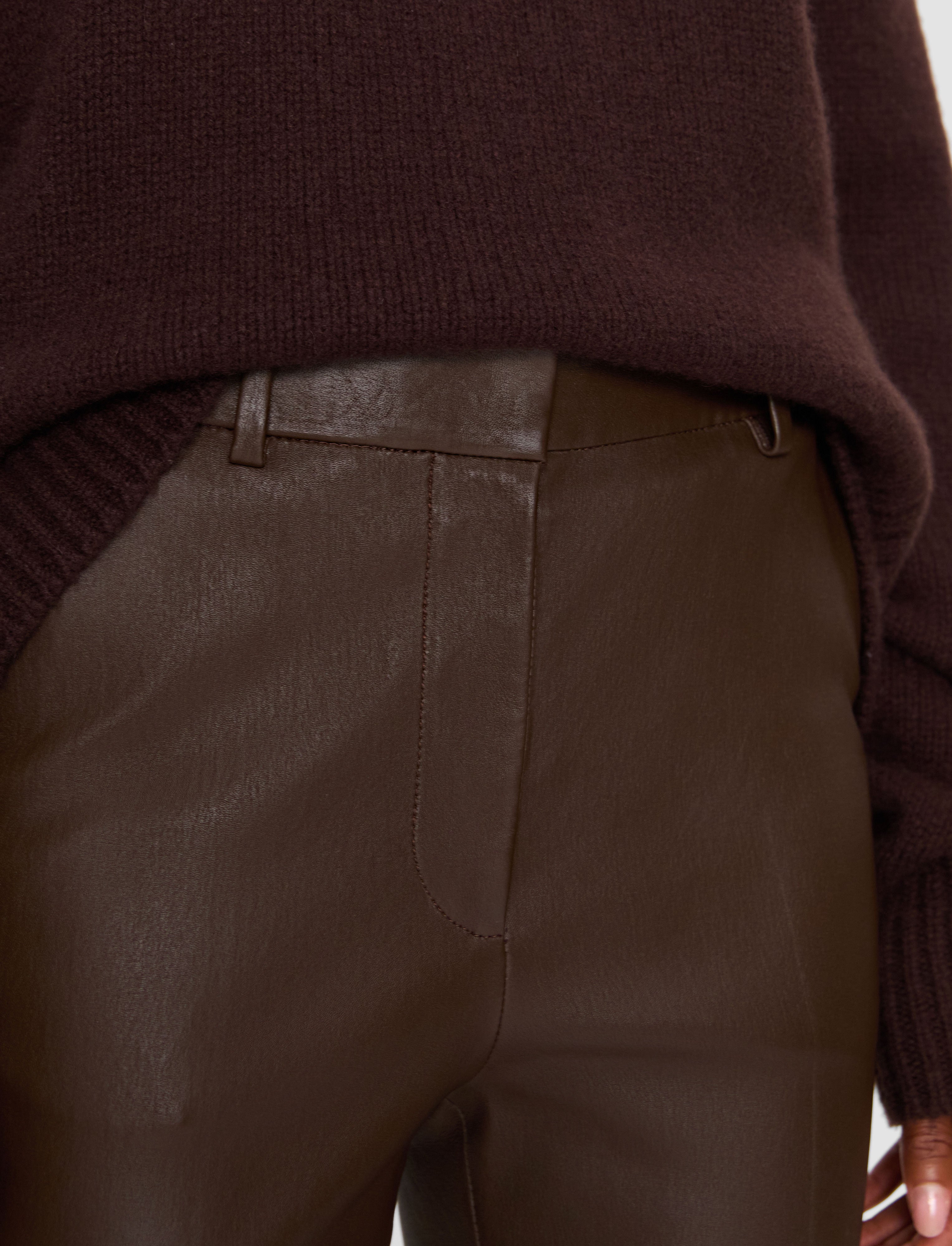 brown-tafira-leather-stretch-trousers-JOSEPH