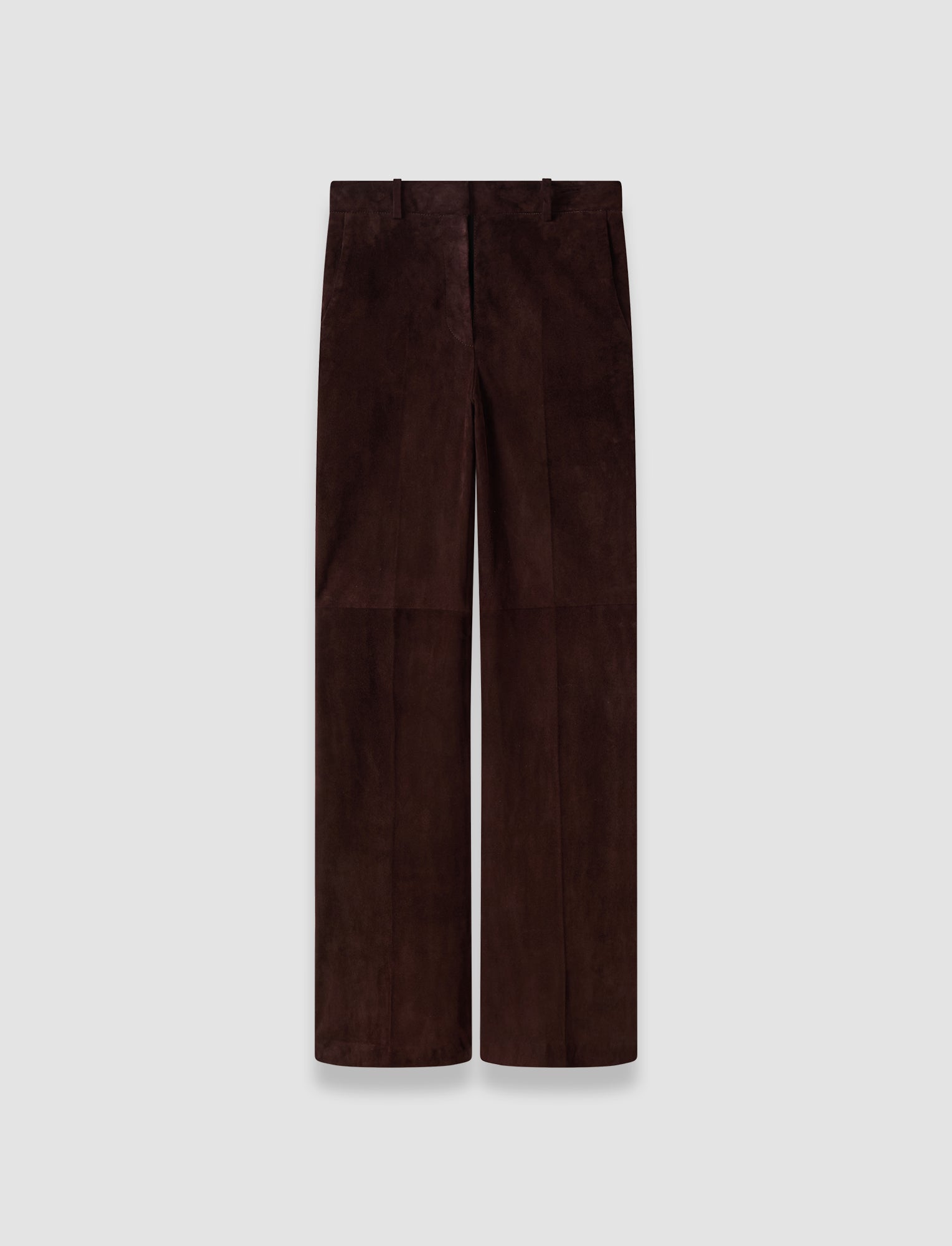 purple-tafira-suede-stretch-trousers-JOSEPH