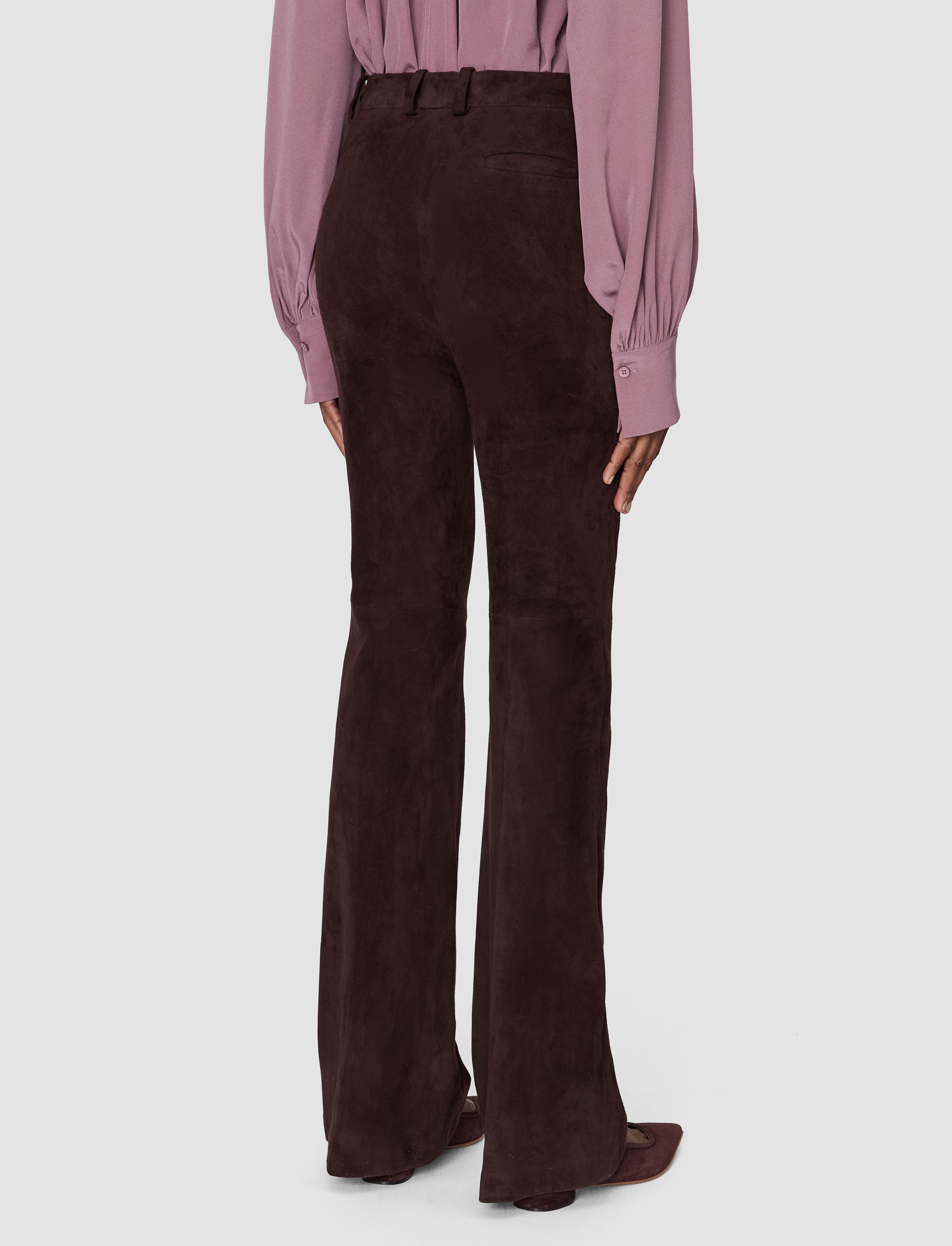 purple-tafira-suede-stretch-trousers-JOSEPH