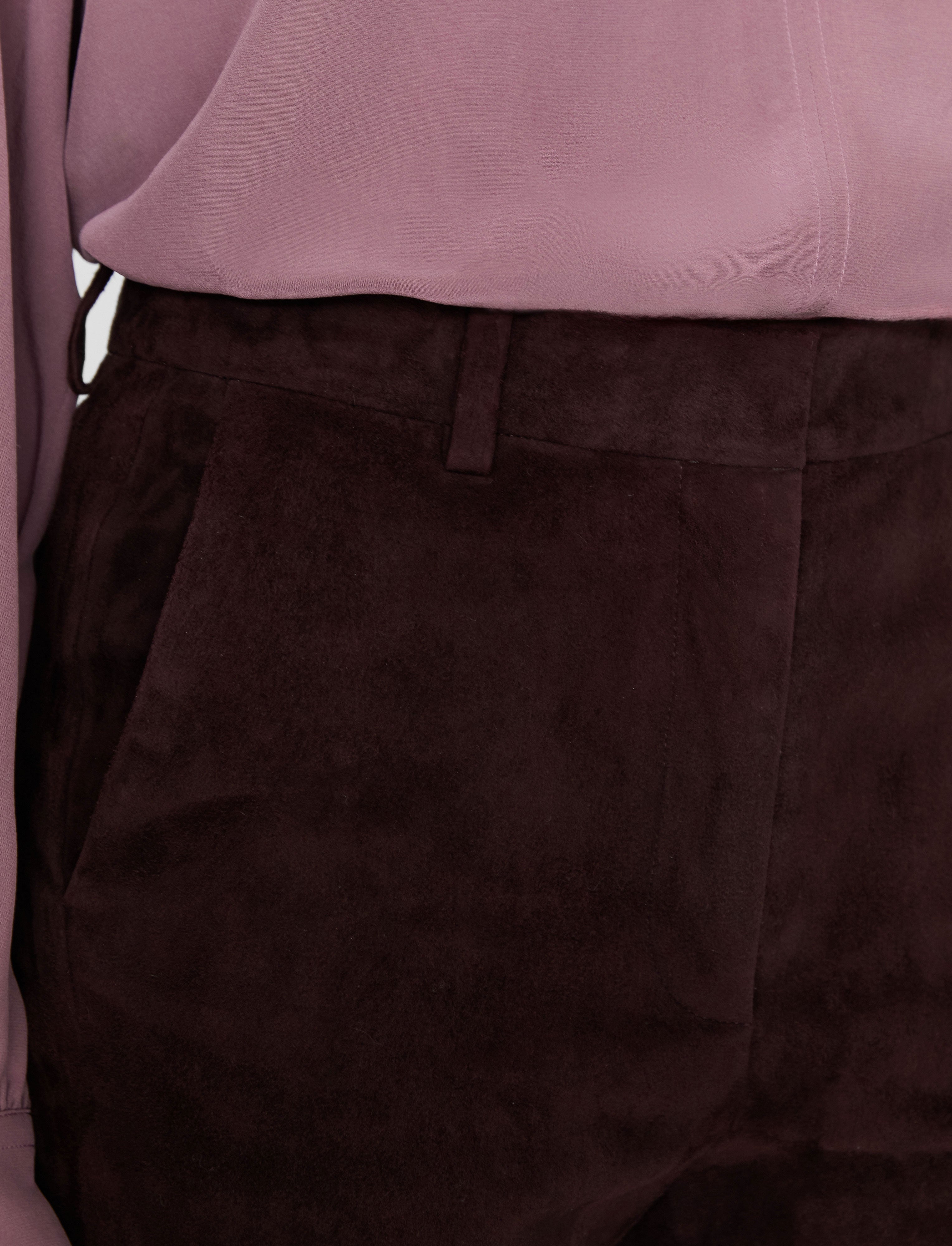 purple-tafira-suede-stretch-trousers-JOSEPH