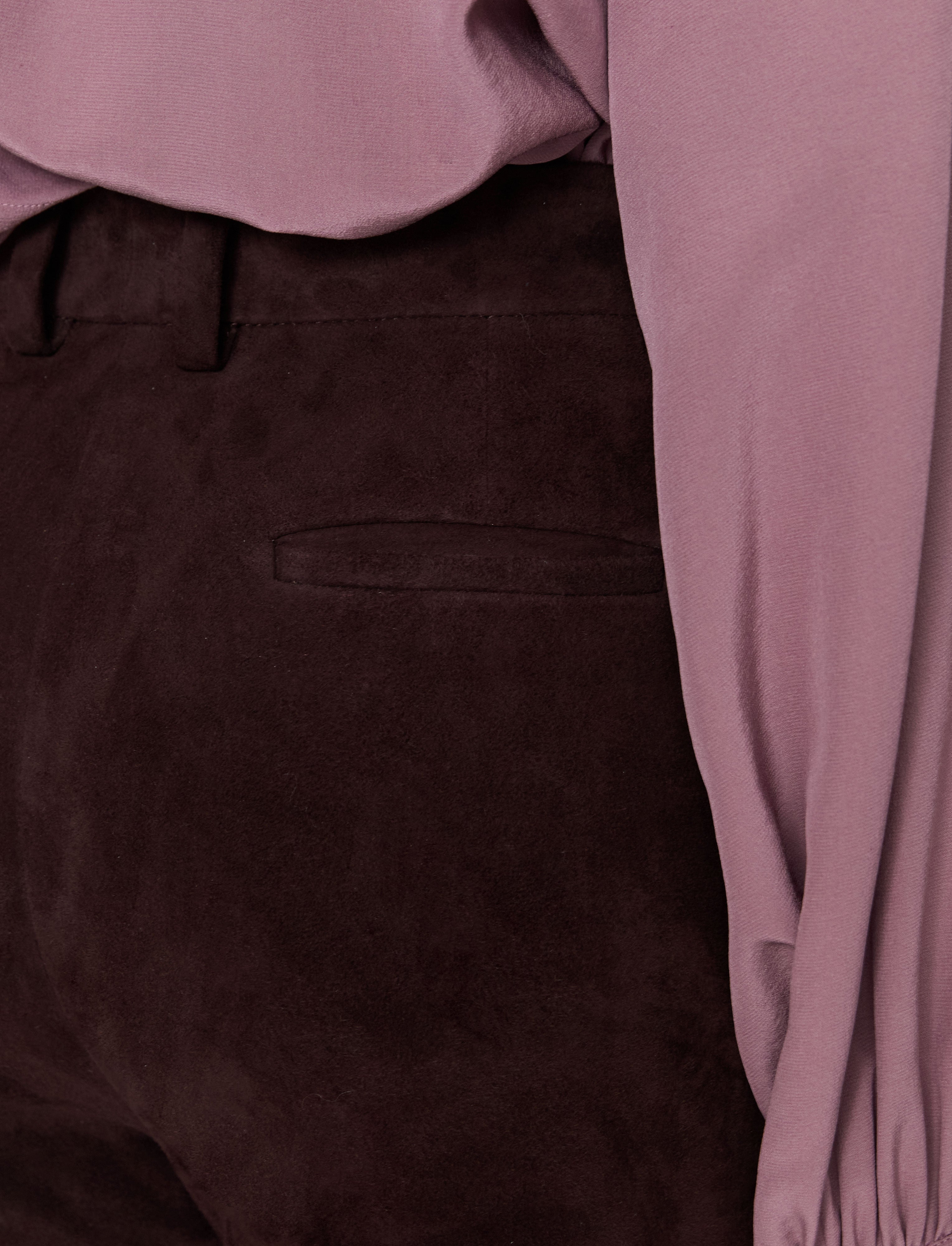 purple-tafira-suede-stretch-trousers-JOSEPH