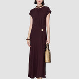 Purple Taipan Crepe Dress - Joseph