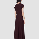 Purple Taipan Crepe Dress - Joseph