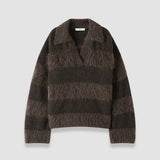 Take Brushed Alpaca Striped Jumper