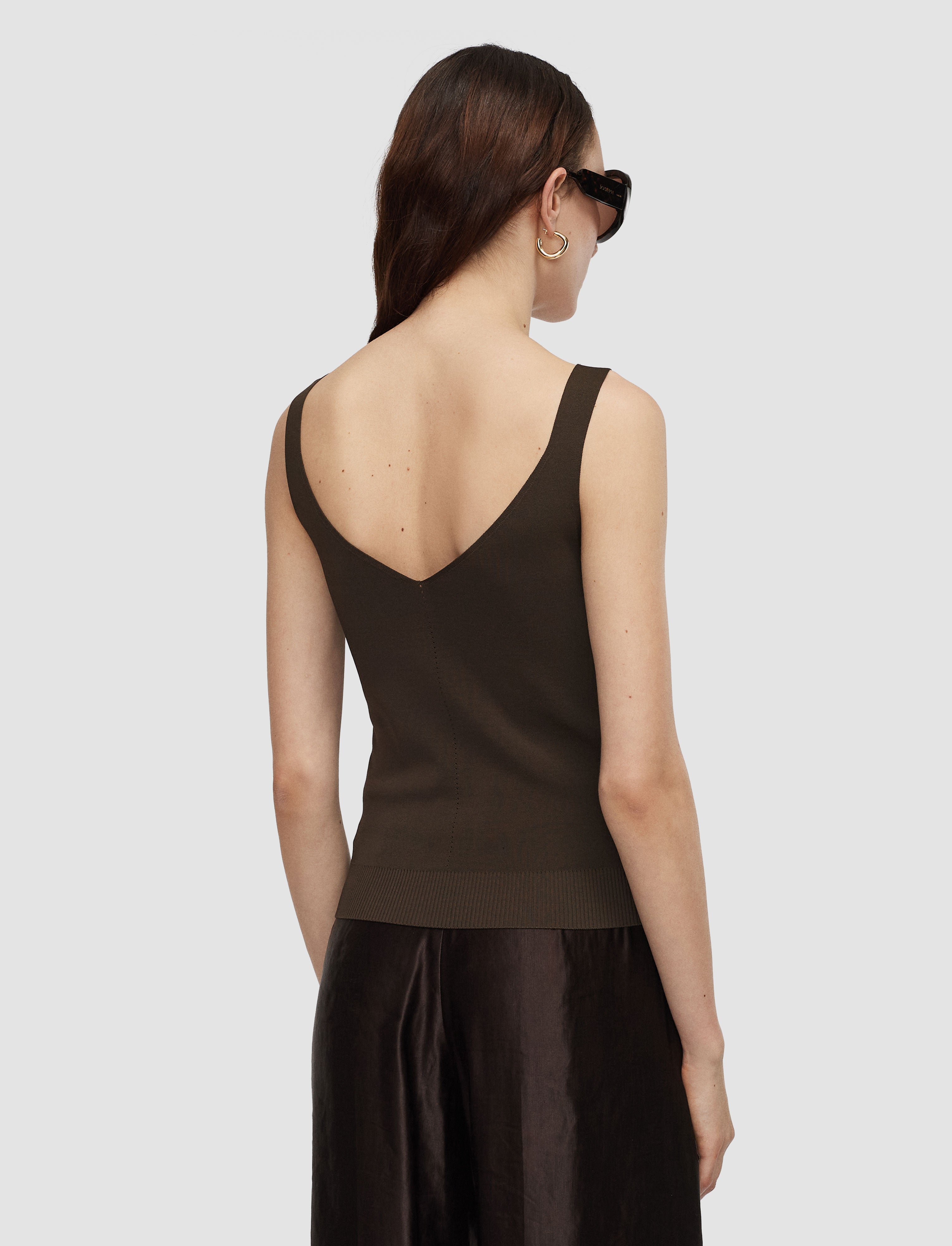 brown-talos-light-viscose-knit-top-JOSEPH