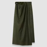 Tanger Jacquard Silk Skirt