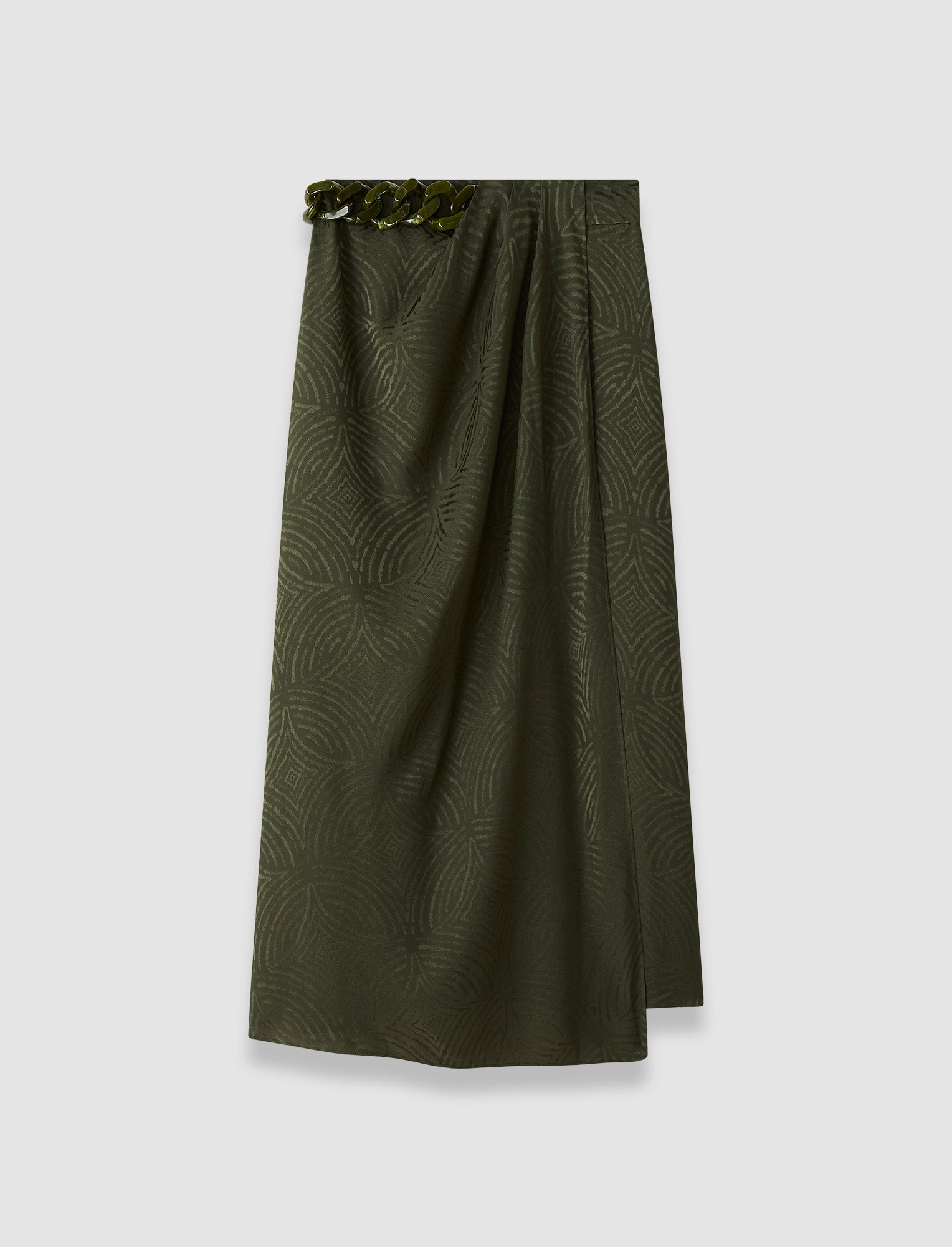green-tanger-jacquard-silk-skirt-JOSEPH