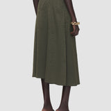 Jupe Tanger en soie jacquard