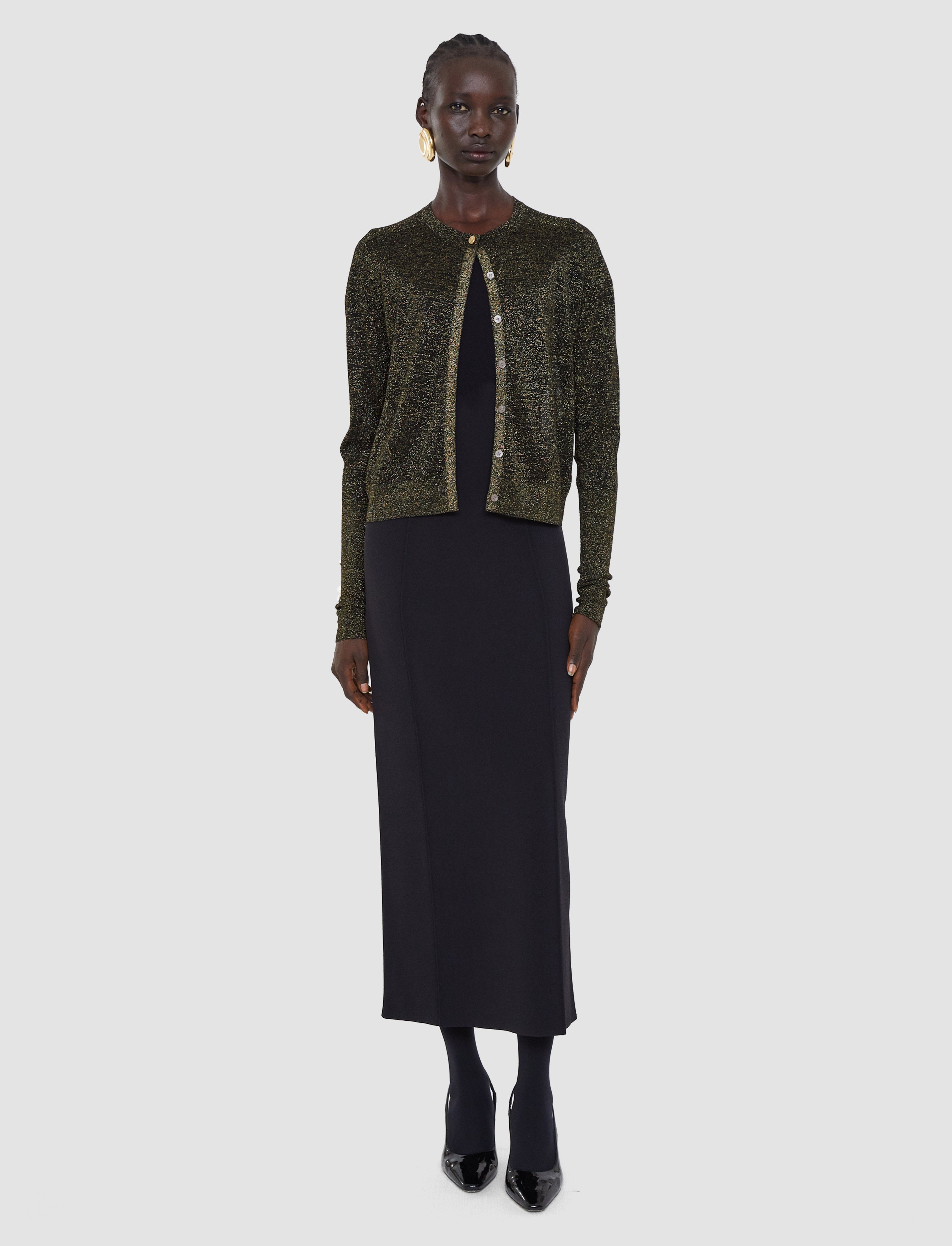 【美品】ジス着用　バーバリー カシミヤ混 モノグラム カーディガン S 美品】ジス着用 バーバリー カシミヤ混 モノグラム カーディガン S 美