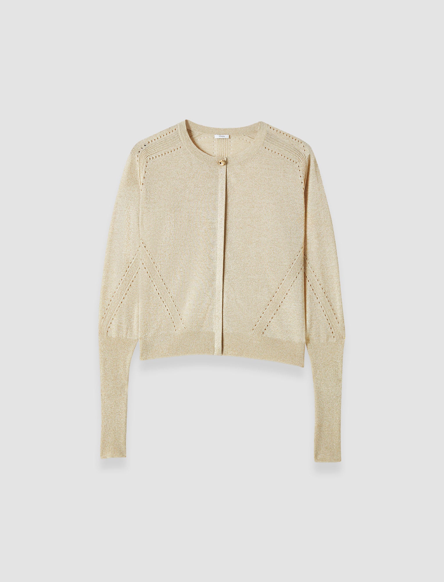 gold-tasse-lurex-knit-カーディガン-JOSEPH