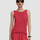 Tell Silk Knit Vest Top