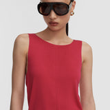 Tell Silk Knit Vest Top